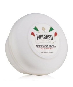 Proraso White mydło do golenia wrażliwa skóra tygiel 147ml