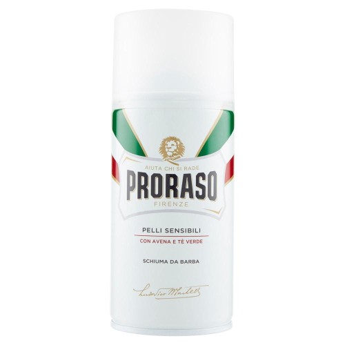 Proraso White pianka do golenia wrażliwa skóra twarzy 300ml 1