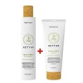 Kemon Actyva Nuova Fibra zestaw szampon 250ml + maska 200ml 1