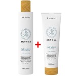 Kemon Actyva Nutrizione Light zestaw szampon 250ml + odżywka 150ml