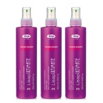 Lisap Ultimate Straight Fluid spray wygładzający 3x250ml