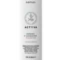 Kemon Actyva Volume E szampon objętość  1000ml + pompka 2