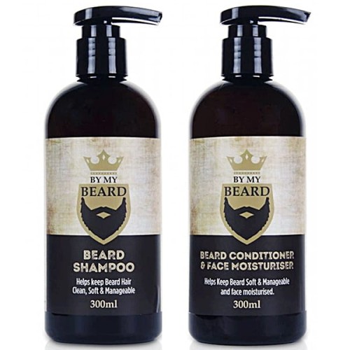 By My Beard Zestaw  szampon+ odżywka do brody 2x300ml  1