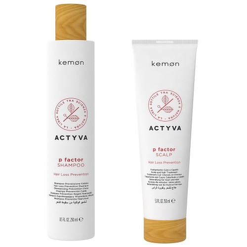 Kemon Actyva P Factor zestaw szampon 250ml + odżywka 150ml 1