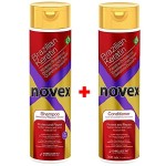 Novex brazylijska keratyna set szampon + odżywka 2x300ml