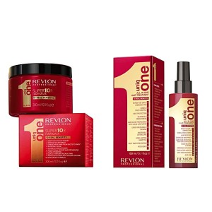 Revlon Uniq One Super10R Zestaw maska 300ml + spray 150ml